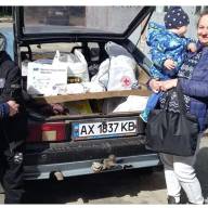 Богодухівський Червоний Хрест допоміг ВПО з Сумщини